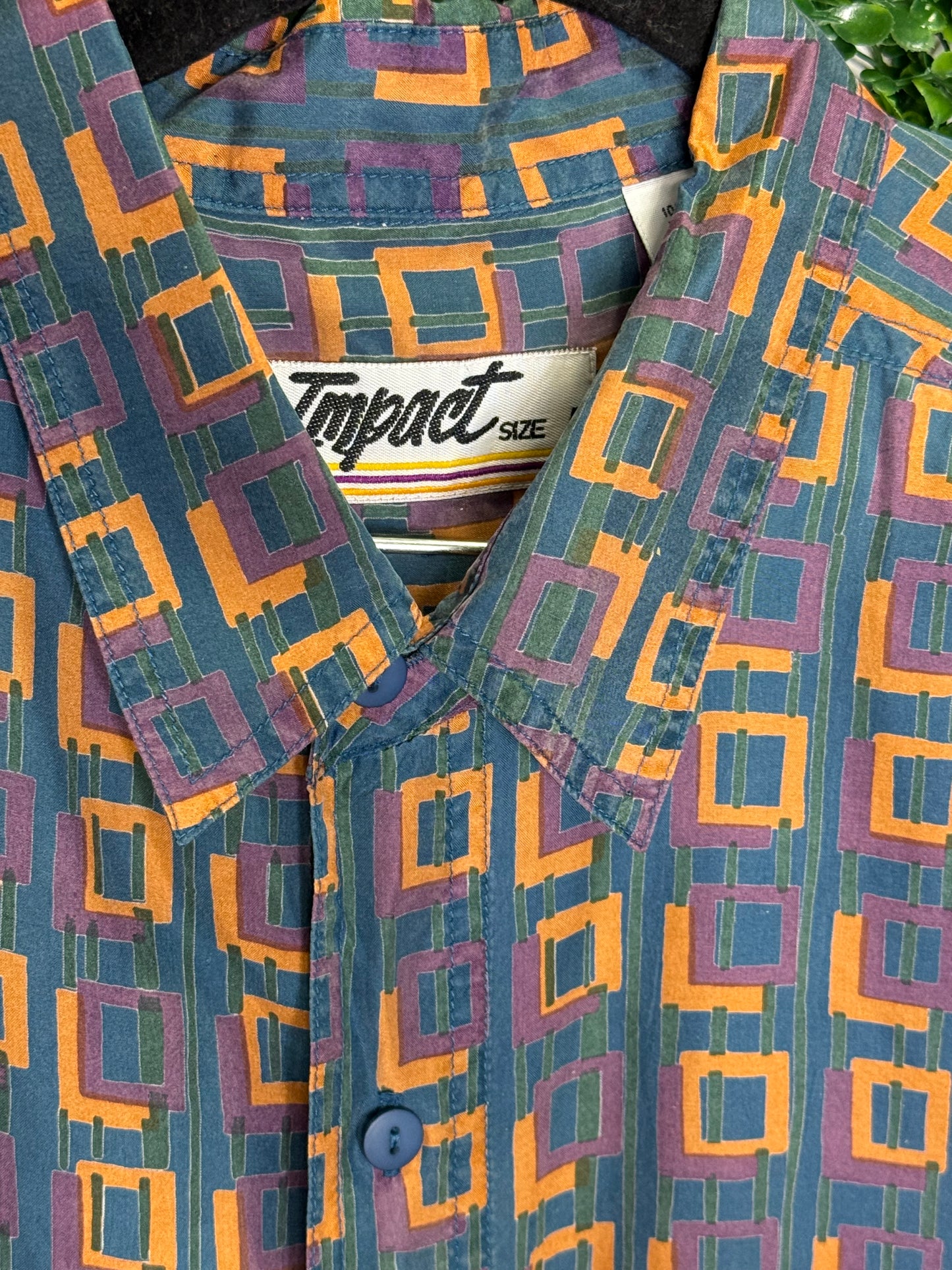 Impact Vintage Silk Button Down