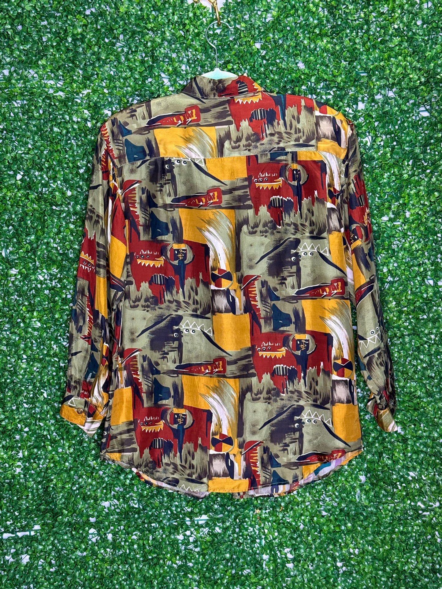 Stont Petite Vintage Patterned Button Up