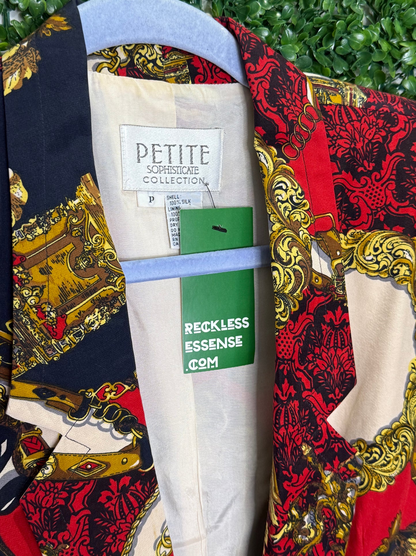 Petite Sophisticate Collection vintage Light Blazer