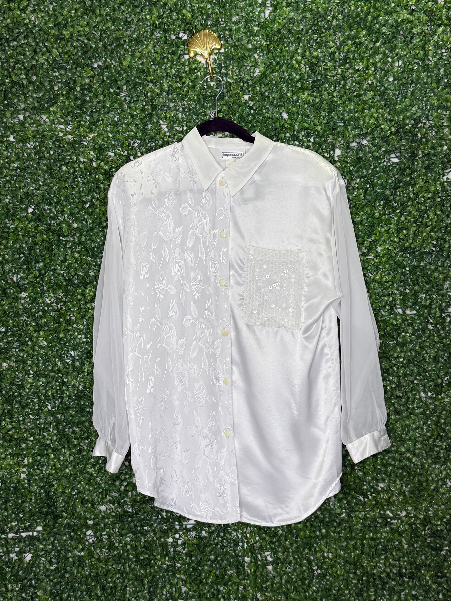 Impressions of California Multi Patterned Top