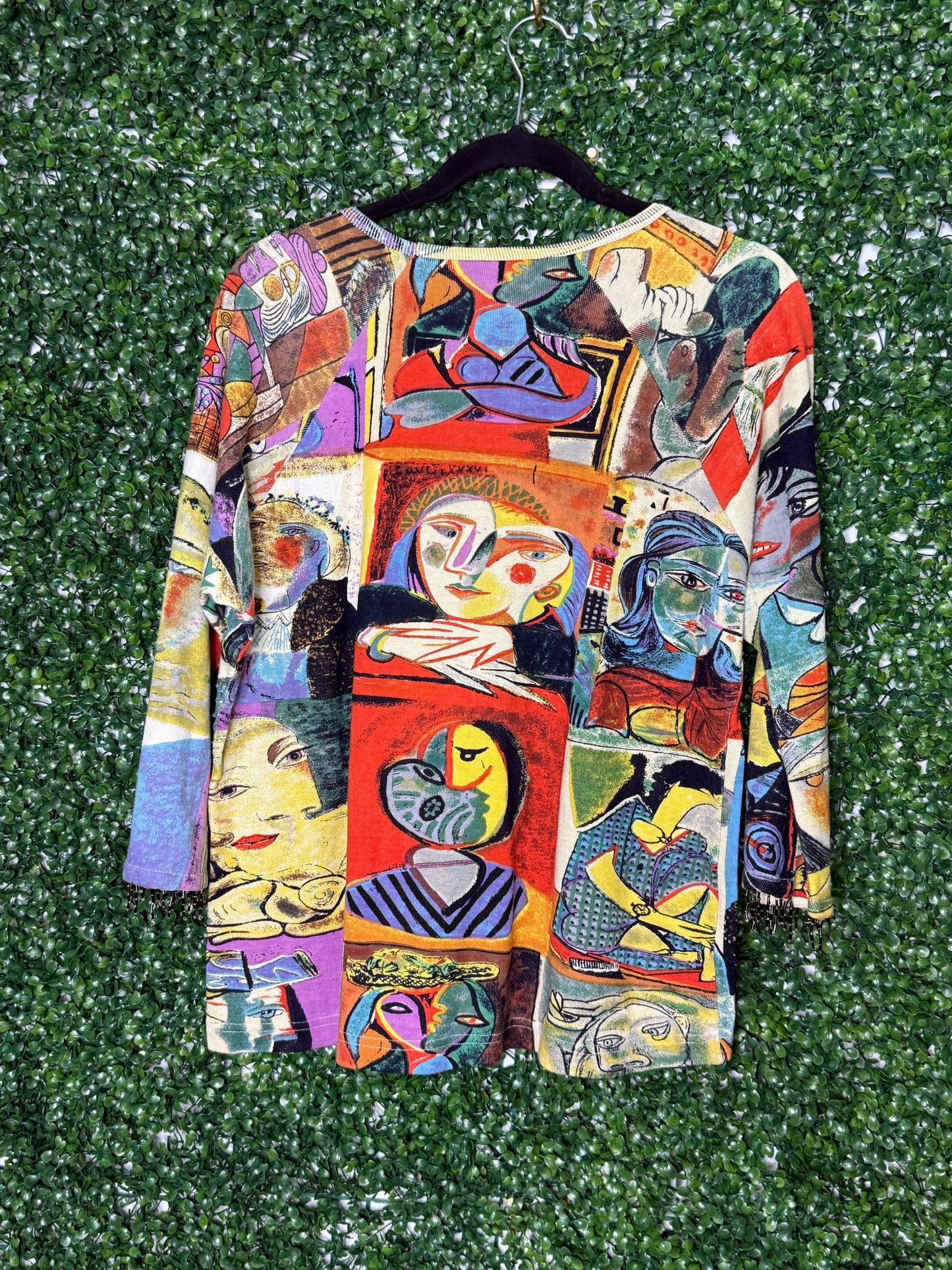 Kaktus Vintage Picasso Like Sweater top