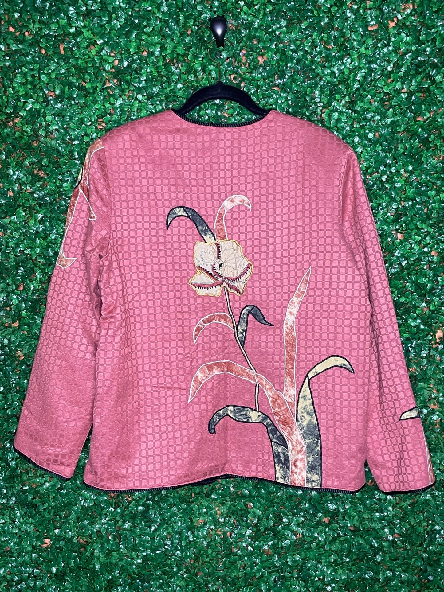 Indigo Moon Pink Vintage Floral Jacket