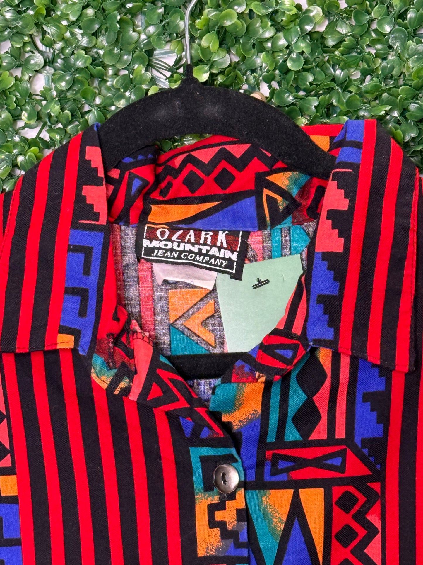Ozark Mountain Vintage Aztec Print
