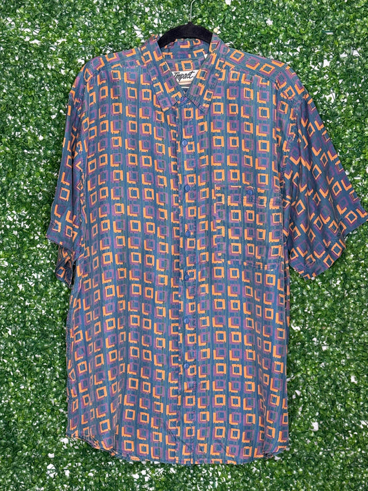 Impact Vintage Silk Button Down