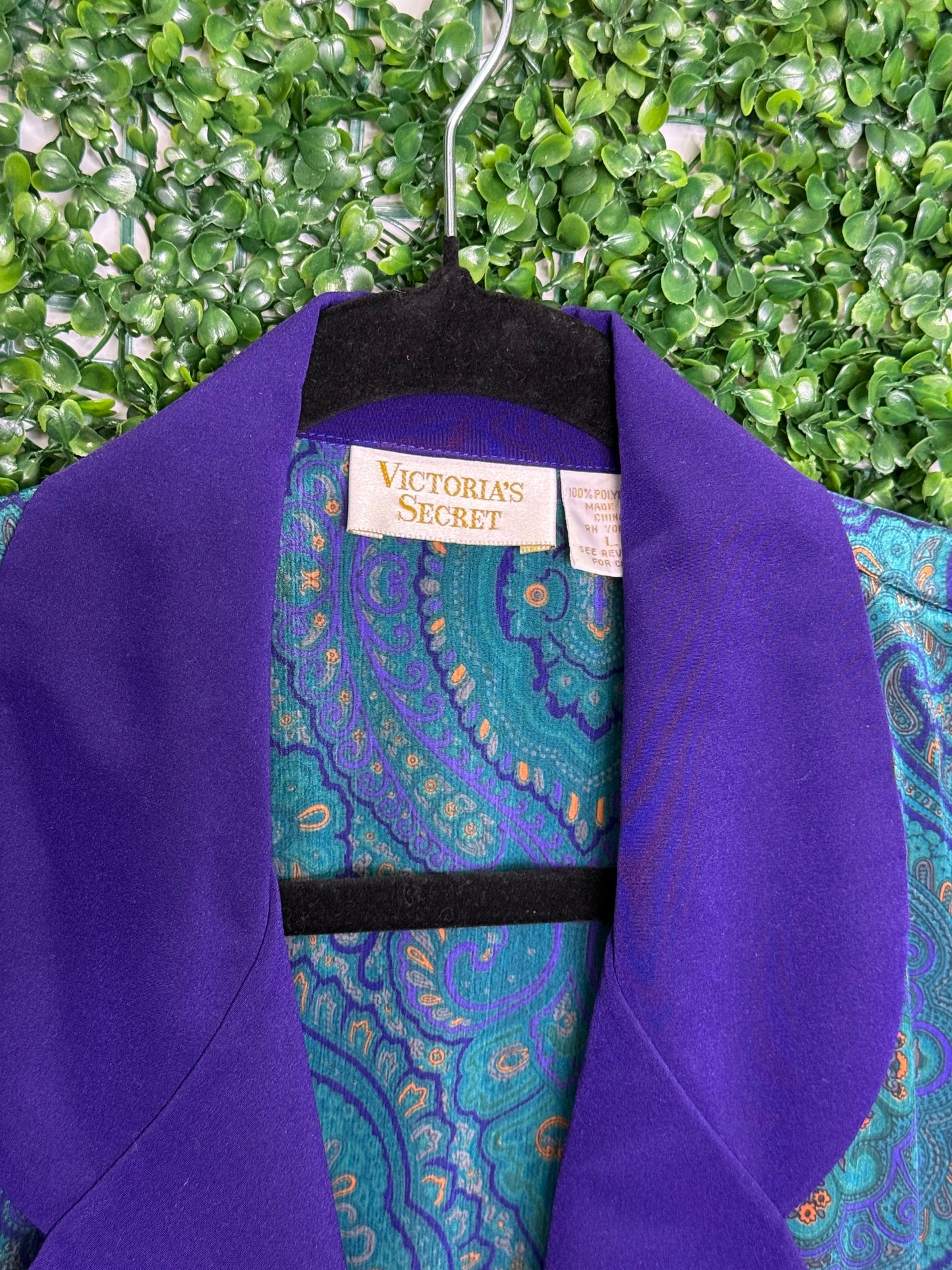 Vintage Victoria Secret Paisley Robe