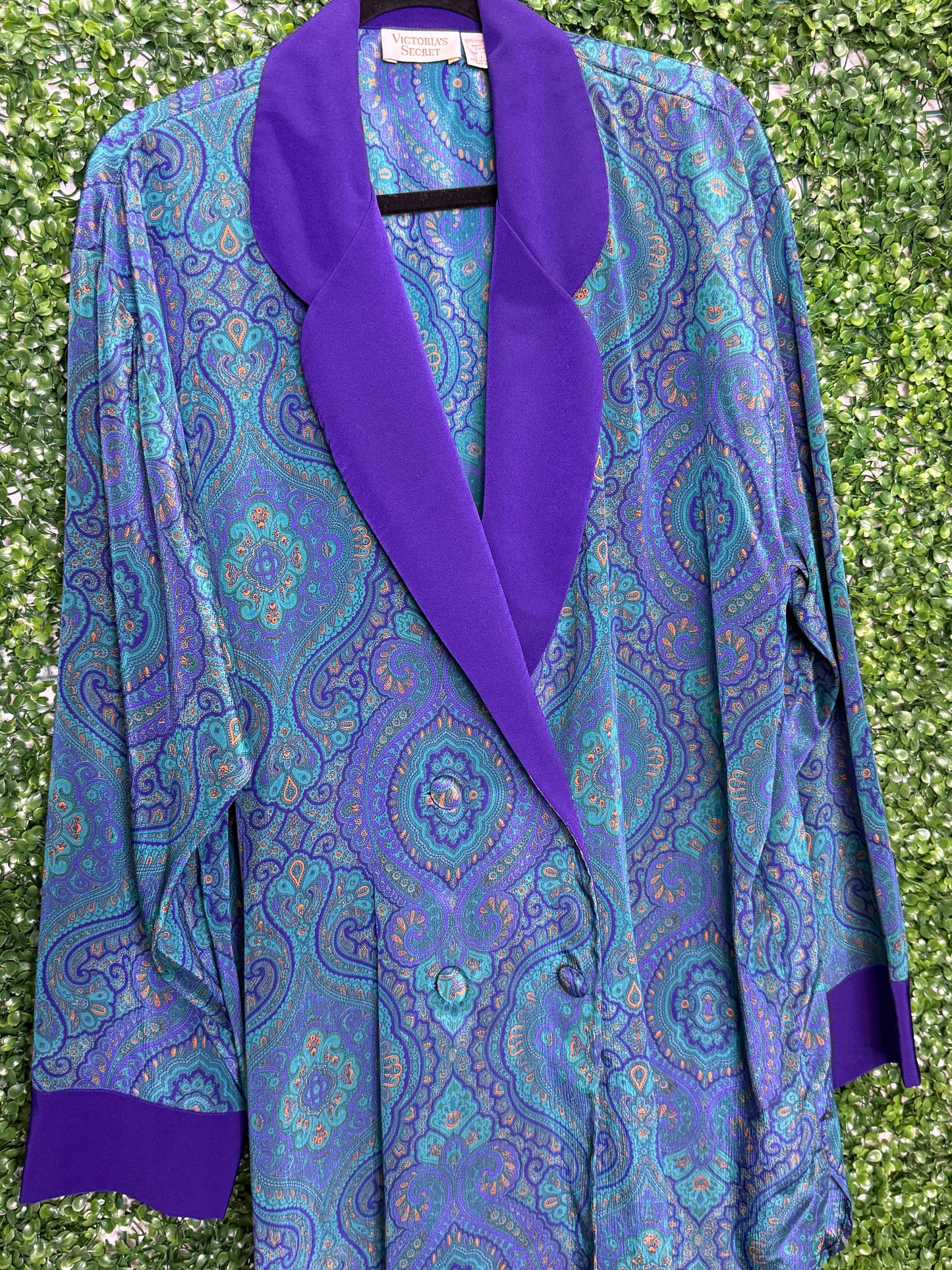 Vintage Victoria Secret Paisley Robe