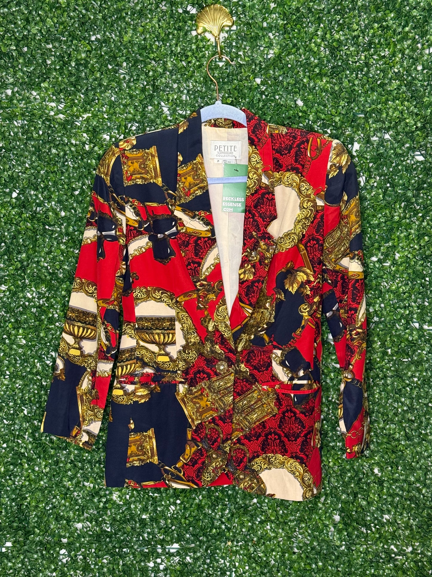 Petite Sophisticate Collection vintage Light Blazer