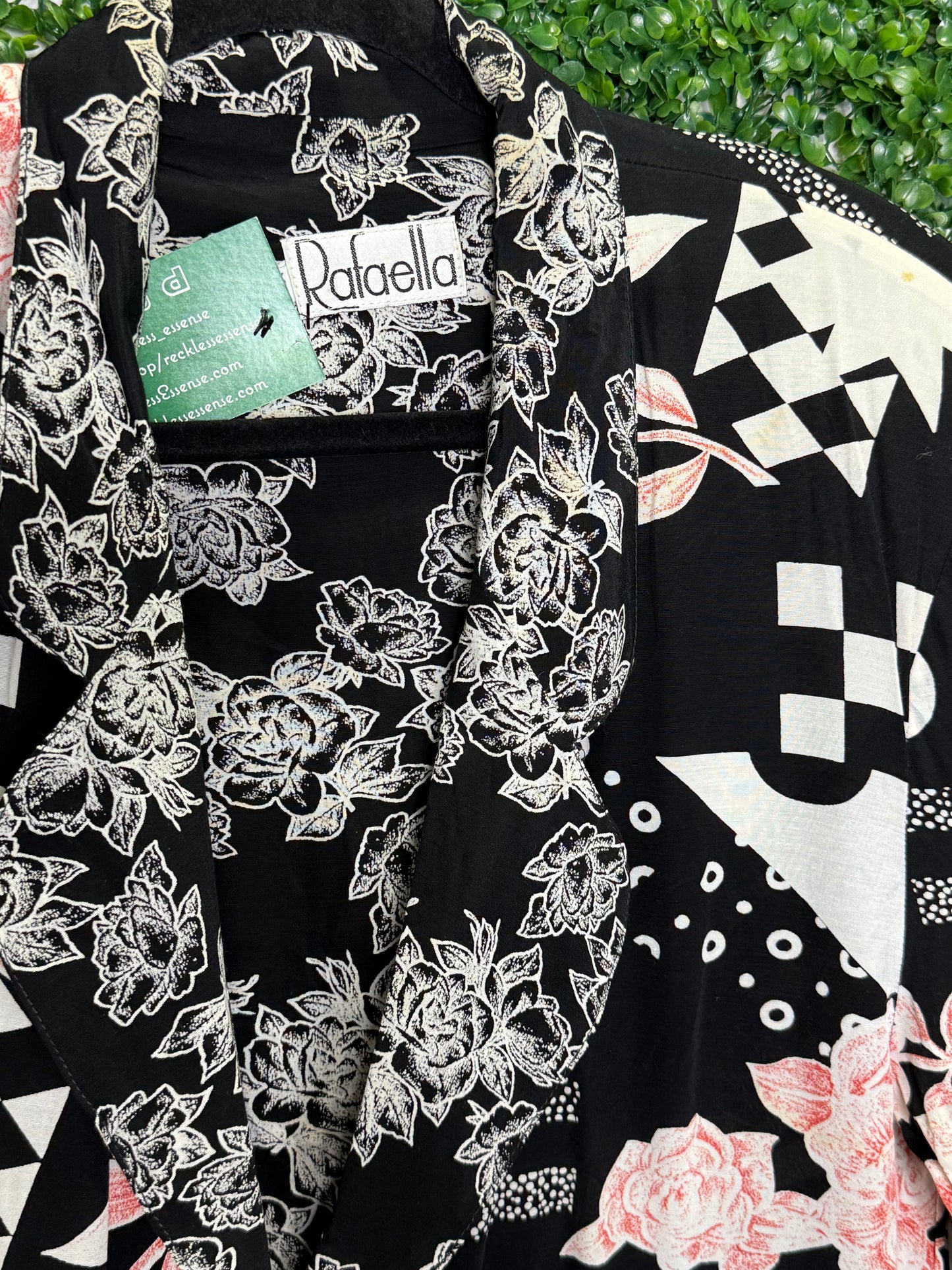 Rafaella Floral Vintage Blazer