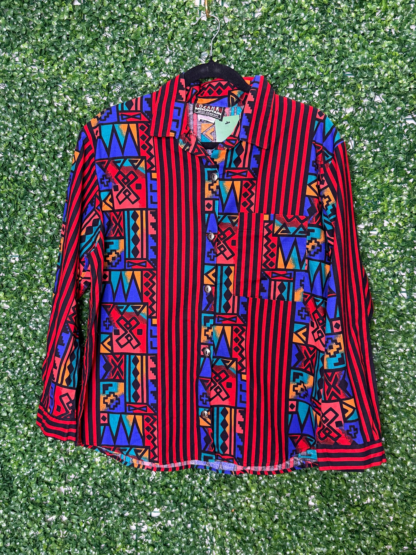 Ozark Mountain Vintage Aztec Print